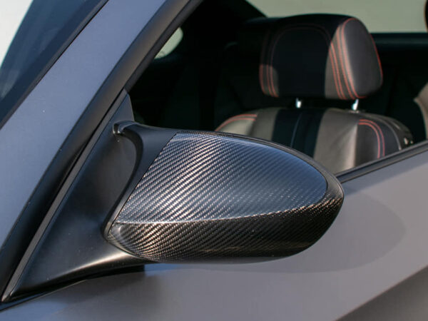 Alternative view of BMW M3 Carbon Fiber Mirror Covers For E90 E92 E93