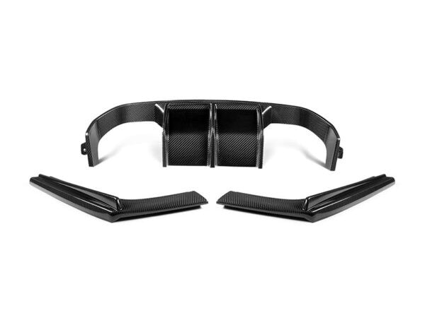Alternative view of BMW F80 F82 F83 M3 M4 VRS Style CARBON FIBRE Rear Diffuser