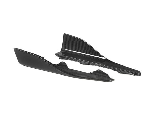 Alternative view of BMW F87 M2 CARBON FIBRE Side Skirt Extensions