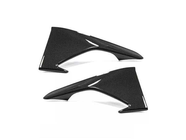 Alternative view of BMW F87 M2 CARBON FIBRE Front Upper Canards