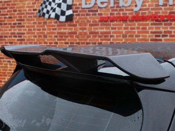Alternative view of MERCEDES-BENZ A Class W176 REVOZPORT Style CARBON FIBRE Roof Spoiler