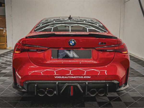 Alternative view of BMW 4 Series G22 G82 M4 VRS Style Prepreg CARBON FIBRE Boot Spoiler
