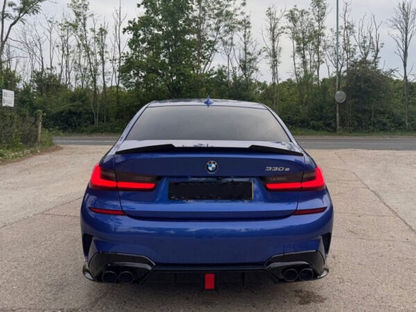 Alternative view of BMW 3 Series G20 G80 VRS M4 Style GLOSS BLACK Boot Spoiler