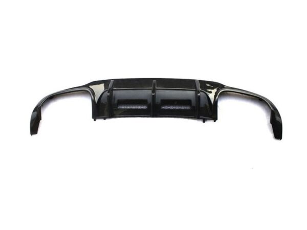 Mercedes-benz c204 s204 w204 amg 507 c63 rt style rbs ii carbon fiber rear diffuser