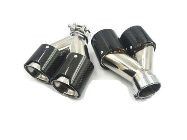 BMW F Series CARBON FIBER Dual Exhaust Tips Set