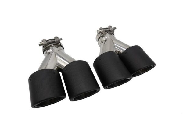 BMW 6 Series F06 F12 F13 CARBON FIBER Quad Exhaust Tips