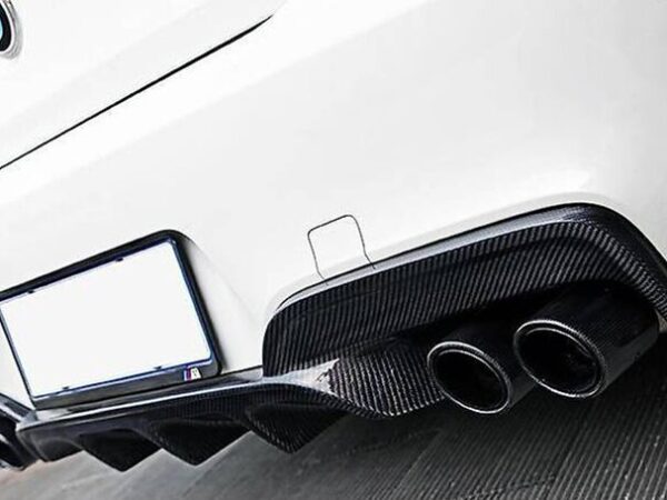 Bmw 6 series f06 f12 f13 carbon fiber quad exhaust tips