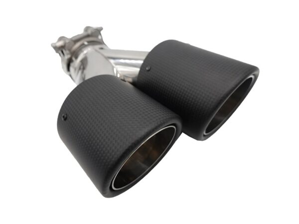 Bmw 6 series f06 f12 f13 carbon fiber quad exhaust tips