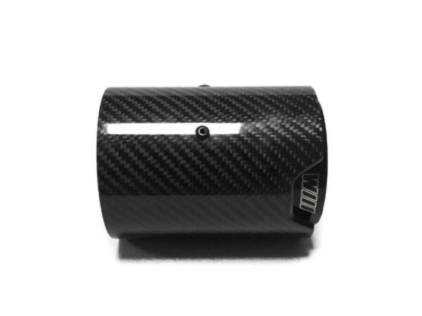 BMW F Series CARBON FIBER GLOSS BLACK SHORT Exhaust Tip