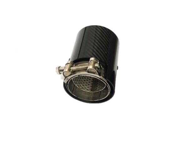 Bmw f series carbon fiber short exhaust tip