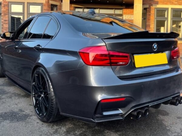 Bmw m2 m3 m4 m5 carbon fiber black exhaust tips