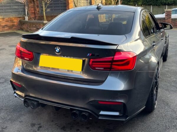 Bmw m2 m3 m4 m5 carbon fiber black exhaust tips