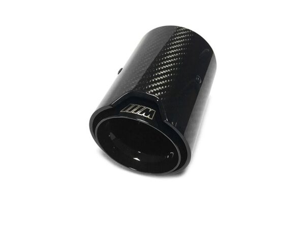 Bmw m2 m3 m4 m5 carbon fiber black exhaust tips