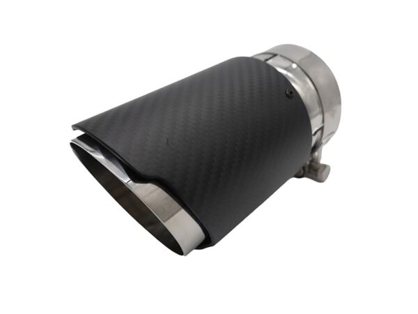 Bmw f90 m5 f91 f92 m8 carbon fiber vad style black exhaust tips