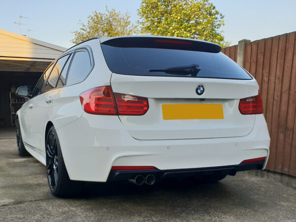 Bmw f30 f31 316d 318d 320d f32 f36 418d 420d single to double exhaust tips