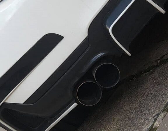 Bmw f30 f31 316d 318d 320d f32 f36 418d 420d single to double exhaust tips