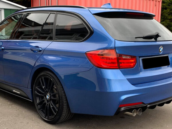 Bmw f30 f31 320i f32 f33 f36 420i single to double exhaust tips