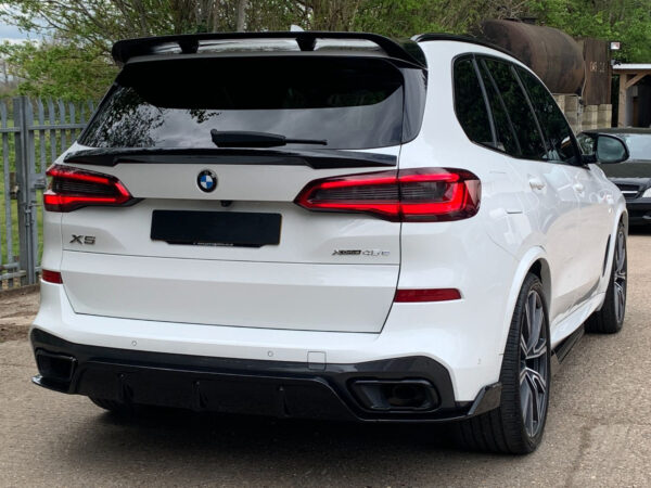 Bmw x series g05 g06 g07 stainless steel shadow line black crhome exhaust tips