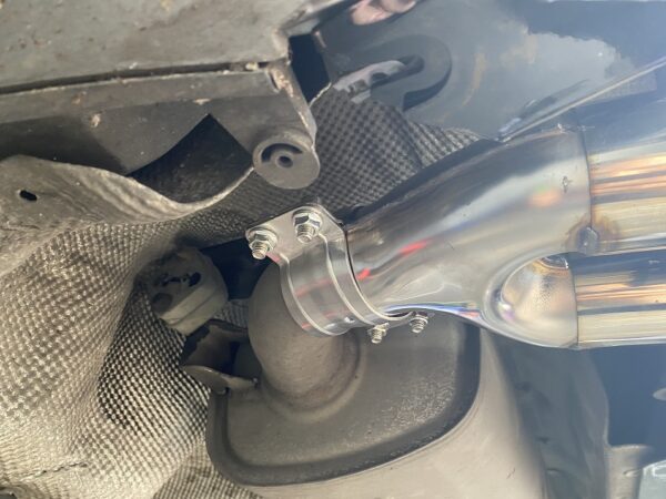 Bmw 5 series g30 g31 m5 style stainless steel gloss black quad exhaust tips