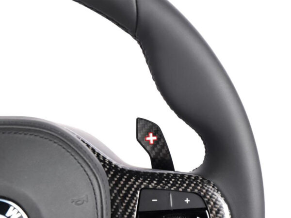 Bmw f & g series m style carbon fiber paddle shifters