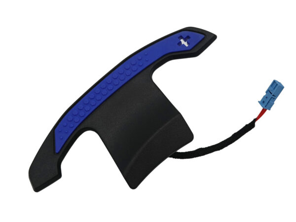 Bmw f & g series blue carbon fiber paddle shifters