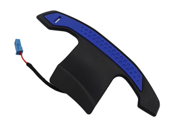 Bmw f & g series blue carbon fiber paddle shifters