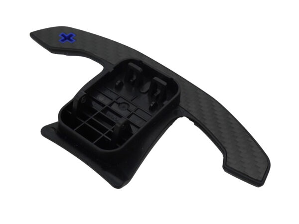 Bmw f & g series blue carbon fiber paddle shifters