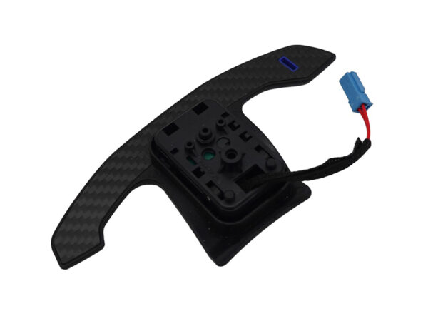 Bmw f & g series blue carbon fiber paddle shifters