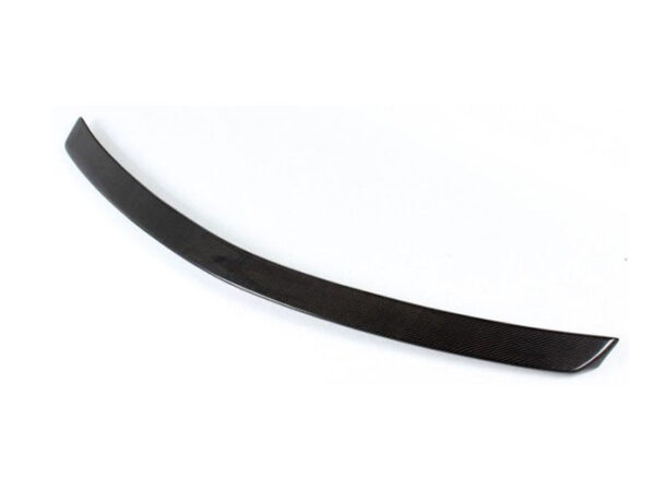 Mercedes-benz c class c204 coupe amg style carbon fiber boot spoiler