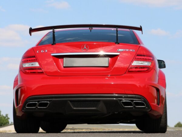 MERCEDES-BENZ C Class C204 C63 COUPE BLACK Series CARBON FIBER Wing Boot Spoiler
