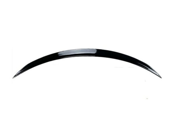 Mercedes-benz c class c205 coupe amg style gloss black boot spoiler