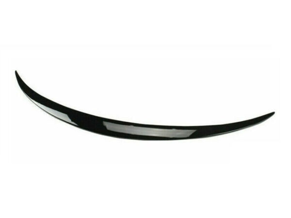 Mercedes-benz c class c205 coupe amg style gloss black boot spoiler