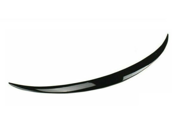 Mercedes-benz c class c205 coupe amg style gloss black boot spoiler