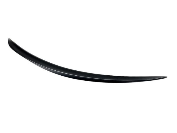 Mercedes-benz c class c205 coupe amg style gloss black boot spoiler