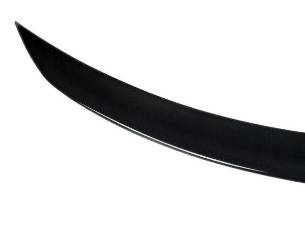 Mercedes-benz c class c205 coupe amg style gloss black boot spoiler