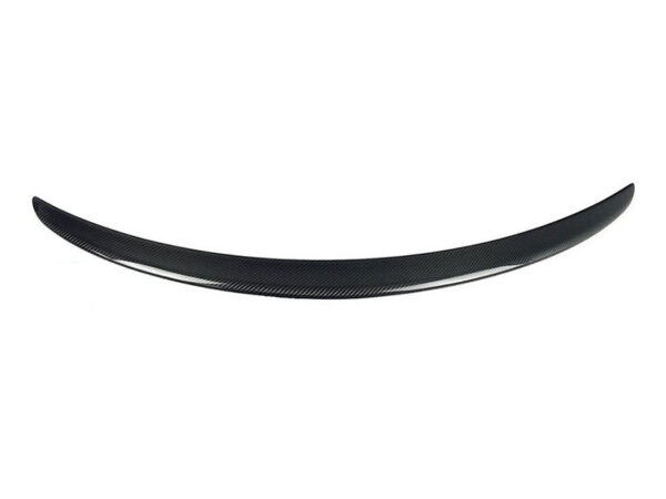 Mercedes-benz c class c205 coupe amg style carbon fiber boot spoiler