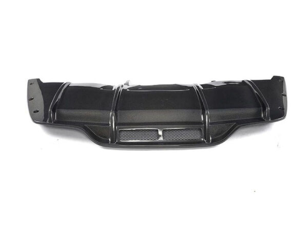 Mercedes-benz a205 c205 coupe convertible c63 amg psm style carbon fiber rear diffuser