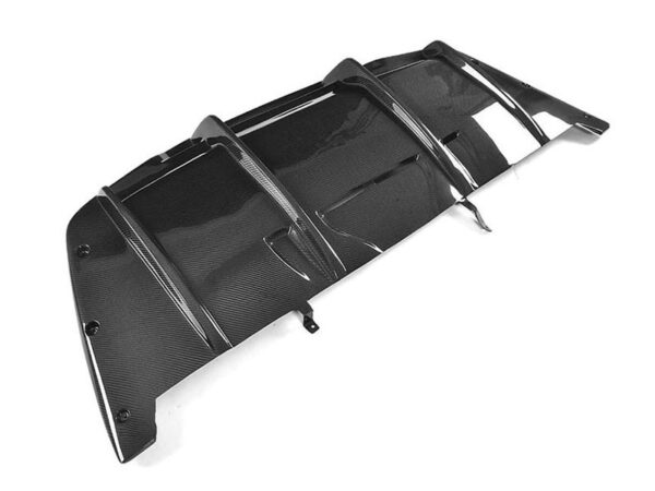 Mercedes-benz a205 c205 coupe convertible c63 amg psm style carbon fiber rear diffuser