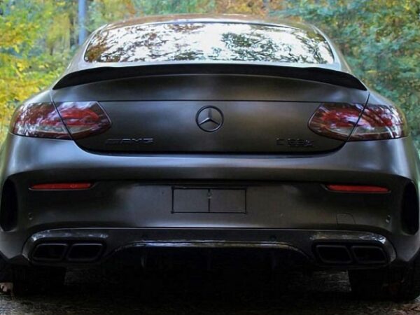 MERCEDES-BENZ C Class C205 COUPE FD Style CARBON FIBER Boot Spoiler