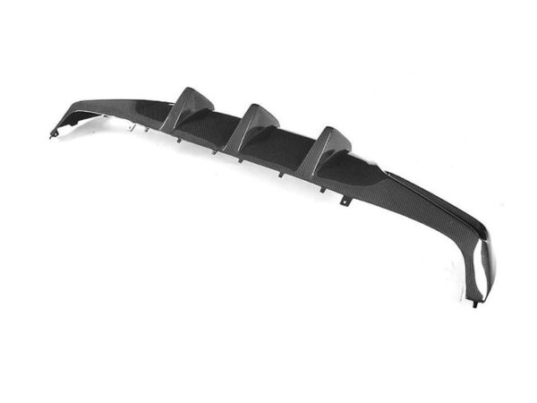 Mercedes-benz a205 c205 coupe convertible c63 amg dtm style carbon fiber rear diffuser