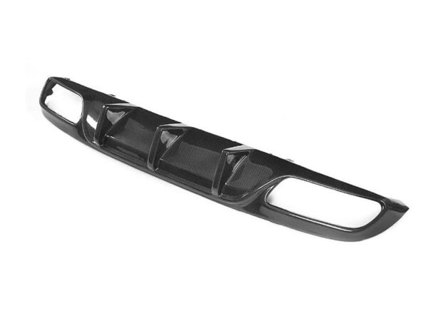 Mercedes-benz a205 c205 coupe convertible c63 amg dtm style carbon fiber rear diffuser