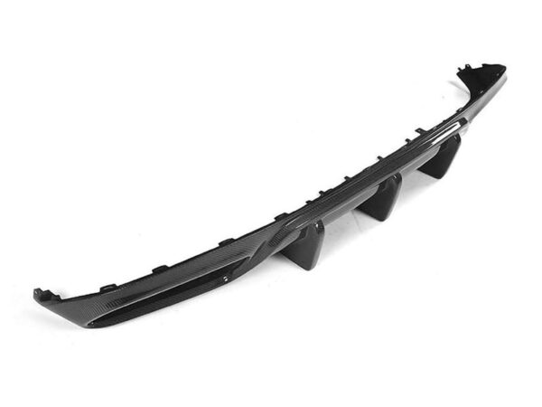 Mercedes-benz a205 c205 coupe convertible c63 amg dtm style carbon fiber rear diffuser