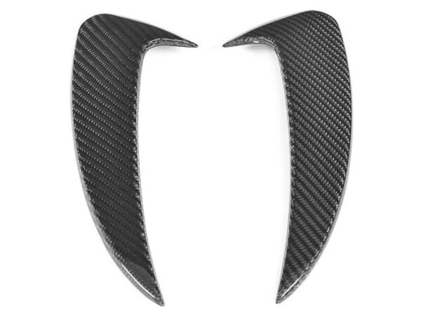 Mercedes-benz c class a205 c205 coupe amg carbon fiber rear bumper vent trims