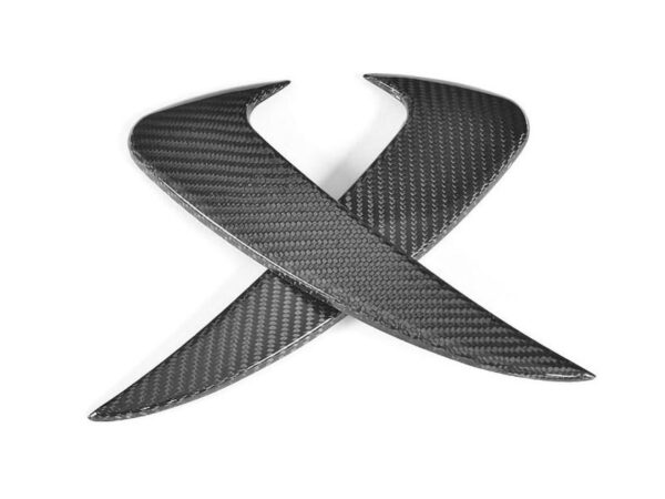 Mercedes-benz c class a205 c205 coupe amg carbon fiber rear bumper vent trims