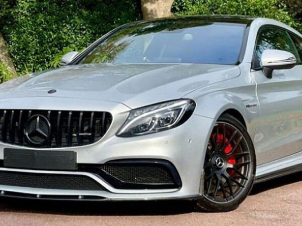 Mercedes-benz c class a205 c205 c63 amg carbon fiber edition 1 front splitter