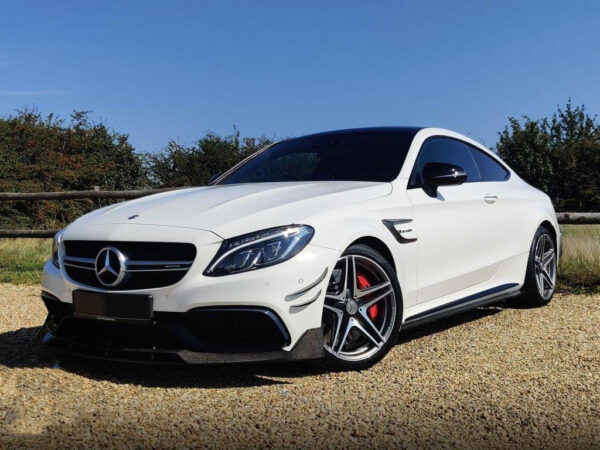 MERCEDES-BENZ A205 C205 C63 AMG CARBON FIBER Side Fender Trims