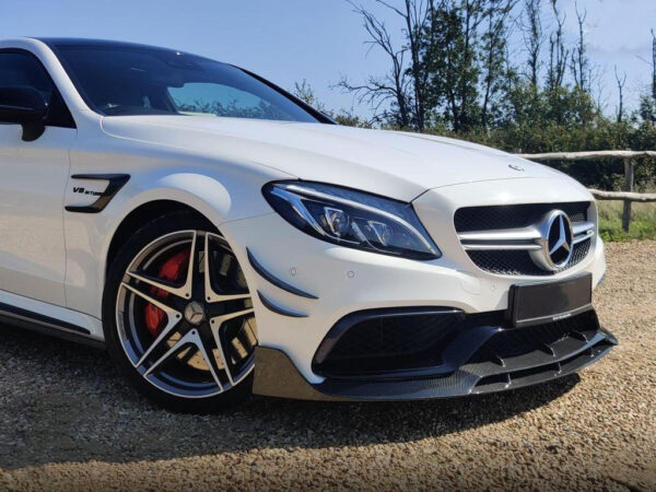 Mercedes-benz a205 c205 c63 amg carbon fiber side fender trims