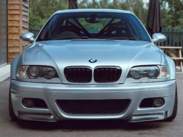 Bmw e46 m3 csl style carbon fiber corner splitters