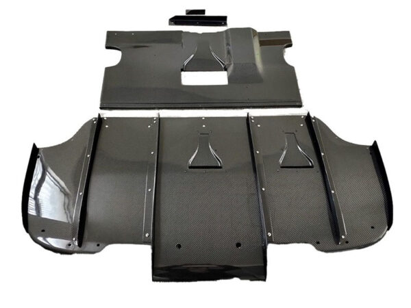 BMW E46 M3 VRS Style CARBON FIBER Rear Diffuser System