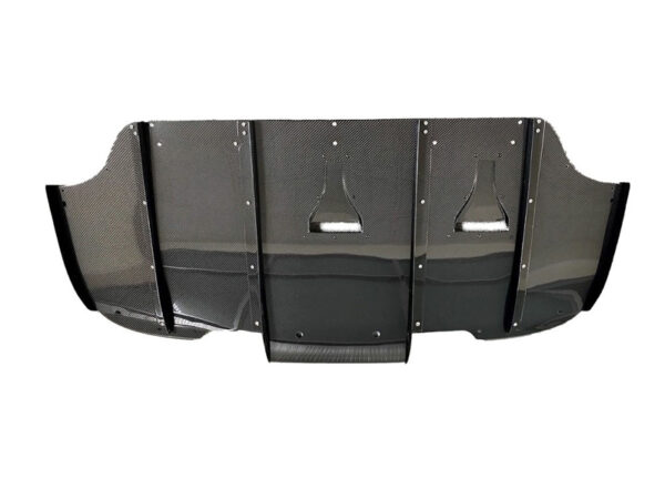 Bmw e46 m3 vrs style carbon fiber rear diffuser system